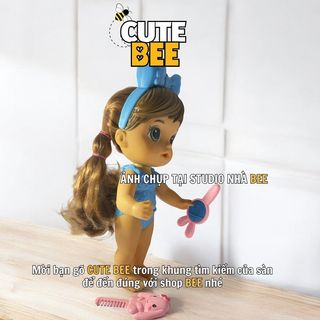 Búp bê nhà tắm Baby Alive Sudsy cao 32cm, tóc nâu dài mềm mại - Đồ chơi CUTE BEE