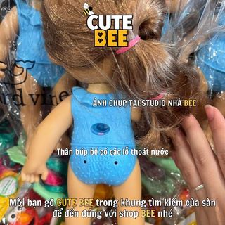 Búp bê nhà tắm Baby Alive Sudsy cao 32cm, tóc nâu dài mềm mại - Đồ chơi CUTE BEE