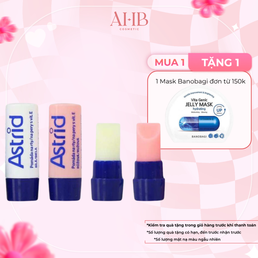 Son dưỡng môi mỡ hươu Astrid mini - AHB Cosmetics