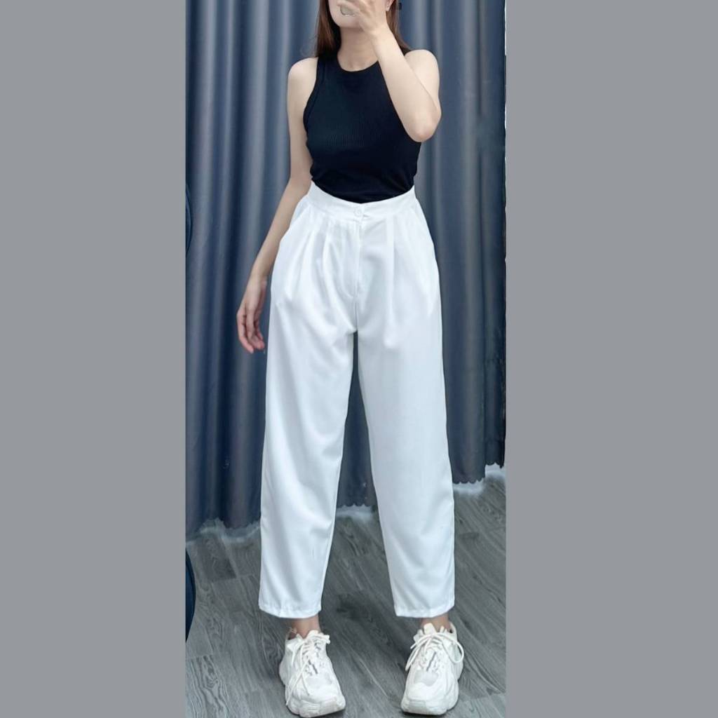 Quần Baggy Bigsize Phom Rộng Mặc Đi Làm,Đi Học,Đi Chơi Cực Thoải Mái MÃ QBG01