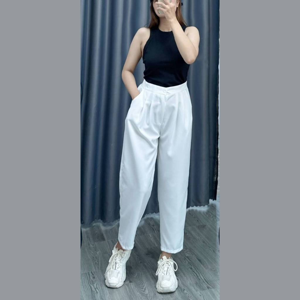 Quần Baggy Bigsize Phom Rộng Mặc Đi Làm,Đi Học,Đi Chơi Cực Thoải Mái MÃ QBG01