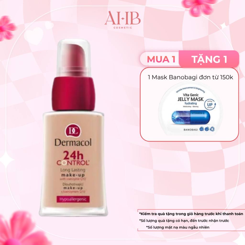 Kem Nền Dermacol 24h Control Make-Up 30ml - AHB Cosmetics | Shopee Việt Nam