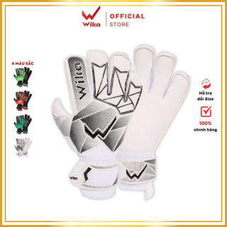 Găng tay thủ mốn WIKA FORT X,chất liệu mút từ Đức dày 4mm,đường gân tăng ma sát bóng, Dính Bóng