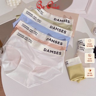 Quần Lót Nữ Đúc Su Cao Cấp Thoáng Mát Kháng Khuẩn Phối Cạp Chữ DAMSES Mã 570 BC_CHIC LINGERIE
