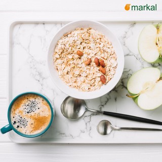 Yến mạch cán mỏng hữu cơ Markal 500g, sản phẩm dinh dưỡng tuyệt vời cho sức khỏe!
