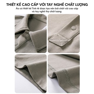 [OUTLET]  Áo Polo nam cao cấp Dynamic CAMIO bo chun vải cá sấu cotton co giãn, form rộng, hút mồ hôi CMO02