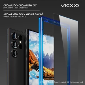 Kính cường lực Samsung Galaxy S24 Ultra / S24 Plus / S24 Full Màn OG tím của NTA Không Đục Lỗ Camera