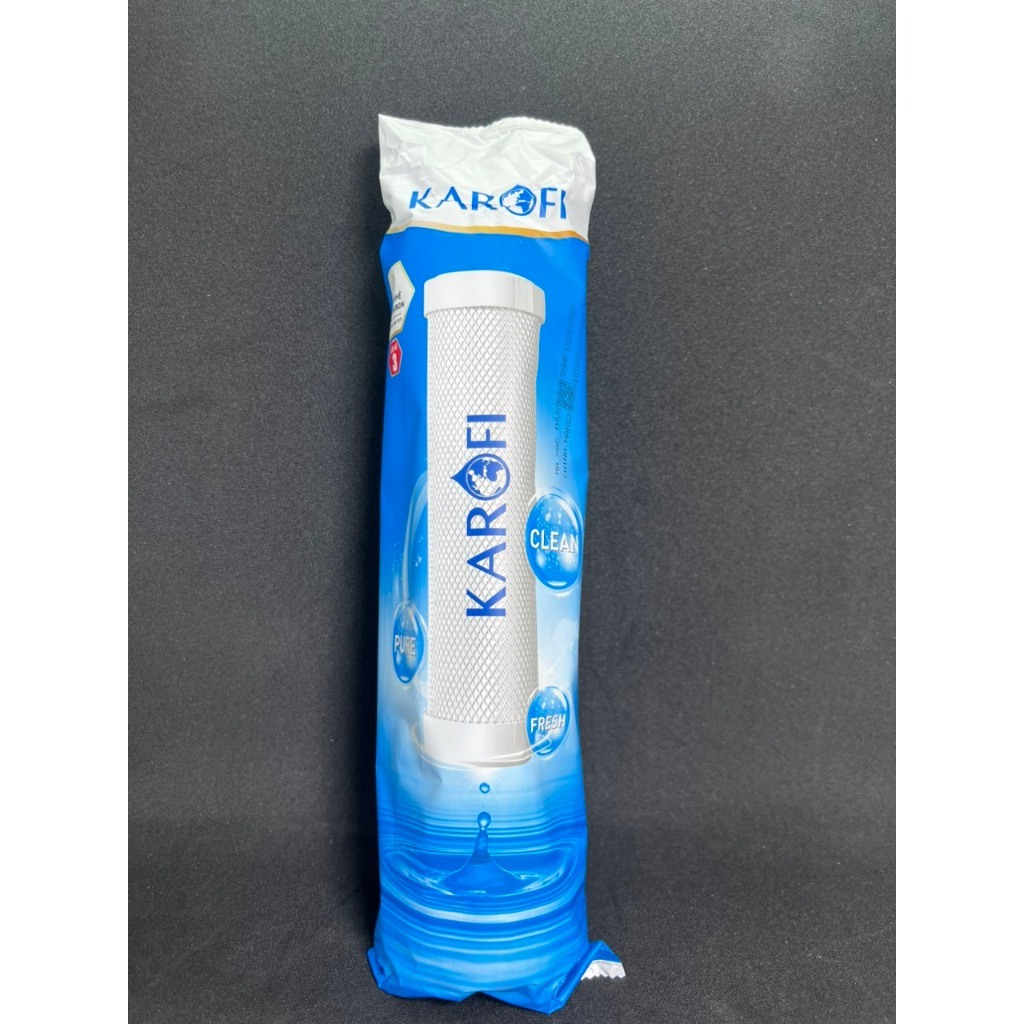 Lõi Lọc Smax Duo 3 Post Carbon Karofi - CTO Lưới Than Hoạt Tính Lắp Ở Vị Trí Số 2 Hoặc 3 Tùy Model Cho Máy Lọc RO
