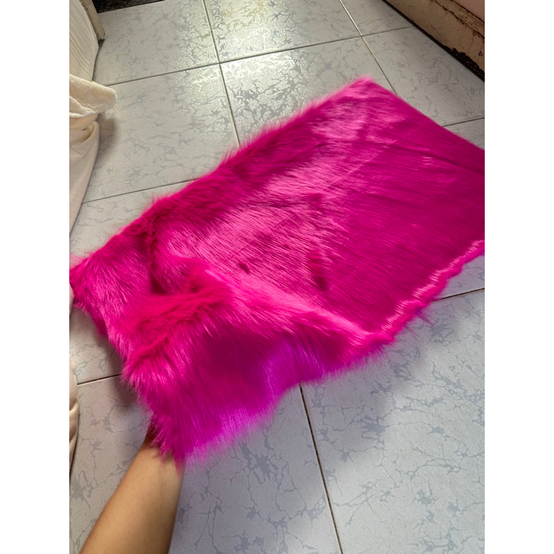 Thảm Lông Trải Bàn Trang Điểm Giá Rẻ - Thảm Lông Chụp Hình Mỹ Phẩm 50cm x 80cm