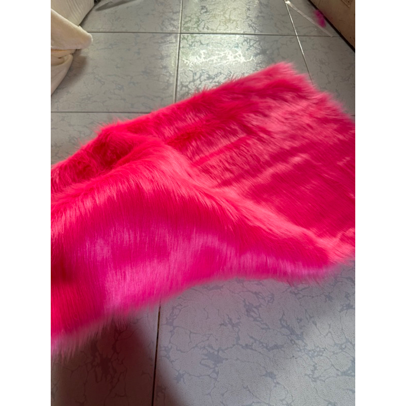 Thảm Lông Trải Bàn Trang Điểm Giá Rẻ - Thảm Lông Chụp Hình Mỹ Phẩm 50cm x 80cm