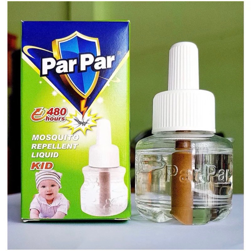 COMBO 5 lọ tinh dầu đuổi muỗi Par Par, Tinh dầu Par Par 480h an toàn hiệu quả