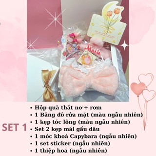 1K Set Qùa Tặng Sinh Nhật, Tặng Người Yêu, Qùa Tặng Bạn Gái, Valentine QUA1