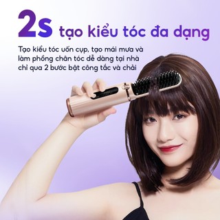 Lược điện chải tóc ion âm JC-666 (Có Dây), JC-888 (Không Dây) Suôn mượt tạo kiểu vào nếp nhanh