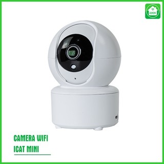 Camera Thông Minh Kết Nối Wifi ICat Mini, Xoay 360 Độ, Hỗ Trợ Quan Sát Trong Đêm