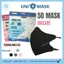 Khẩu trang 5D Uni Mask 3 lớp kháng khuẩn hàng chính hãg côngty