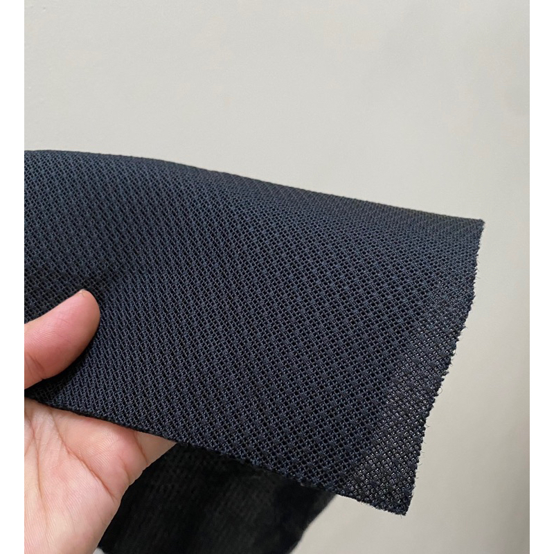 VẢI ECANG LOA - DÀY 2 LỚP. (1m*1.4m). Màu Đen. | Shopee Việt Nam