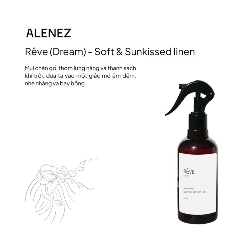XỊT PHÒNG SIMPLICITÉ BLEND MÙI HƯƠNG RÊVE (DREAM) DUNG TÍCH 300ML CHÍNH HÃNG L'APOGÉE