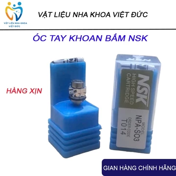 Óc tay khoan nha khoa bấm ,Tua bin tay khoan chuck bấm