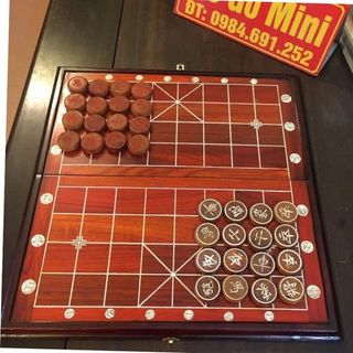 Bàn cờ tướng gỗ hương đá