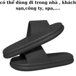 Dép mang trong nhà nam nữ êm chân chống trơn trượt cực tốt, phù hợp dùng trong khách sạn, spa