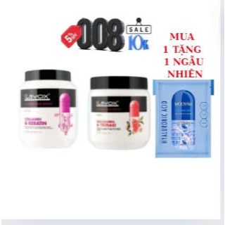 Hấp Dầu - Ủ Tóc Lavox Nano Complex Siêu Mềm Mượt Bóng Mịn 500ml & 1000ml