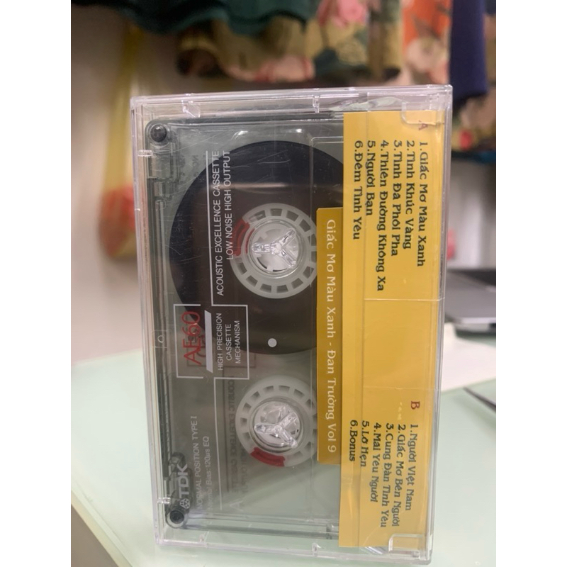 Băng Cassette Đan Trường - Vol 9 Giấc Mơ Màu Xanh