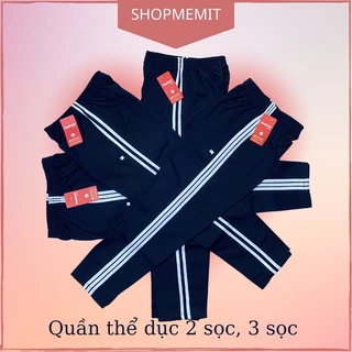 Quần Thể Thao, Quần Thể Dục Đi Học Đi Tập Chất Đẹp Vải Chéo