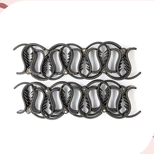 Set 12 Kẹp càng cua iLita kẹp tóc càng cua 3 răng và 5 răng , cặp tóc thiết kế đen nhám phong cách hàn quốc