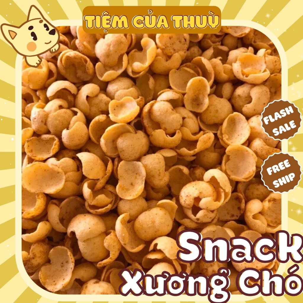 500G Snack Xương Chó Bim Bim Cay Hình Xương Chó Giòn Ngon, đồ ăn vặt ...