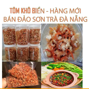 Tôm khô biển không phẩm màu siêu ngon rẻ đà nẵng