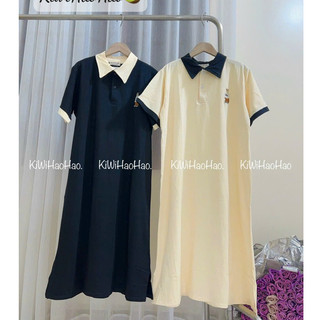 VÁY BẦU CỔ POLO 2 MẦU SIÊU XINH { Freeship }