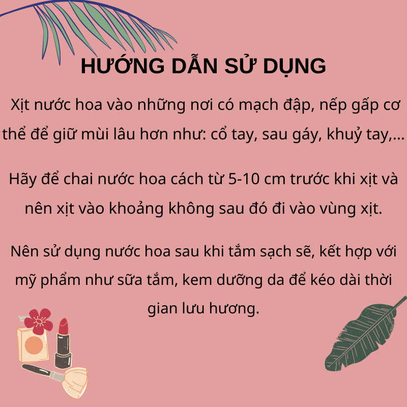 Nước Hoa body mist Xịt thơm 75ml - Nước Hoa Nữ Thơm Lâu, Mùi Ngọt