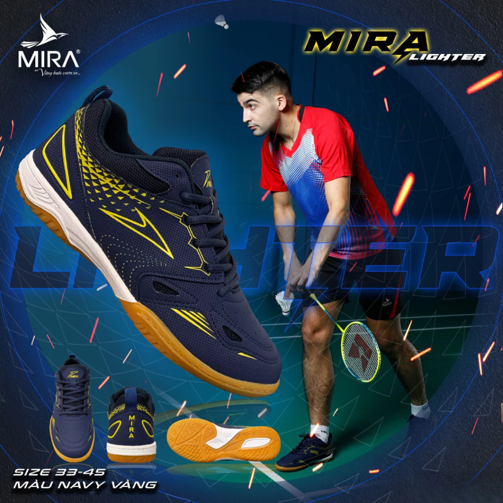 Giày Mira Lighter trên chân người mẫu