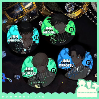 [Sẵn VN] Pin Ghim Huy Hiệu 58mm Chất Liệu Thiếc Không Rỉ Cán Màn PE Phong Cách Anime Manga Jujutsu Kaisen Face
