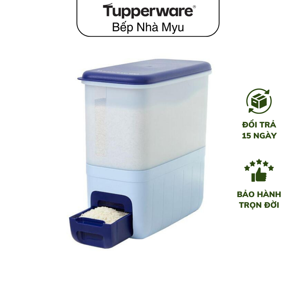 Thùng Gạo Tupperware Rice Smart 10kg - Nhựa Nguyên Sinh - Kín Hơi ...