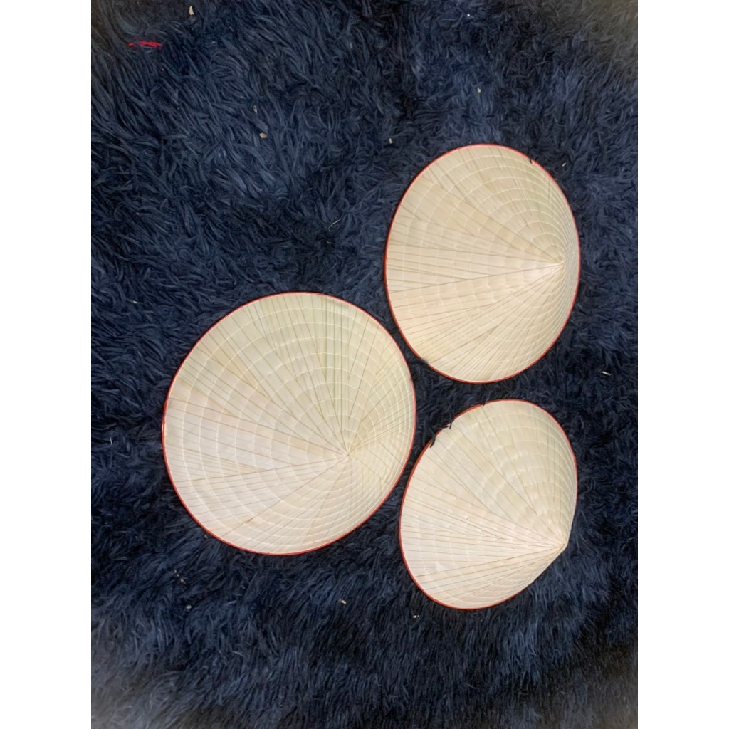Nón Lá Trang Trí mini- trang trí làm decor,trang trí tết( size từ 7cm- 25cm)