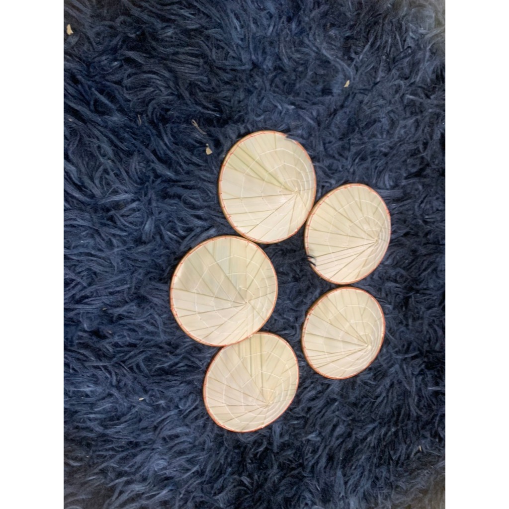 Nón Lá Trang Trí mini- trang trí làm decor,trang trí tết( size từ 7cm- 25cm)