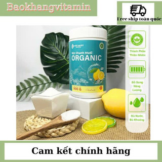 Bột chanh muối bù khoáng điện giải cấp nước Việt nhật nutrition hộp 500g