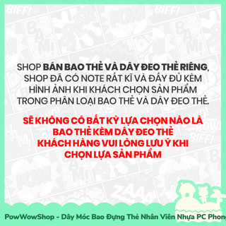 Bao Thẻ Nhân Viên Ngang Nhựa ABS Phong Cách Nhân Vật Siêu Anh Hùng Superheroes
