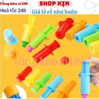 Bộ 5 món dụng cụ đùn đất sét, bột, bánh kem DIY... dễ dàng sử dụng