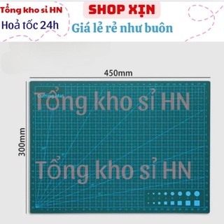 Bảng kê cắt, Cutting mat DIY, tấm lót cắt kĩ thuật  khổ A3/A4/A5