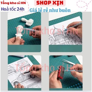 Bảng kê cắt, Cutting mat DIY, tấm lót cắt kĩ thuật  khổ A3/A4/A5