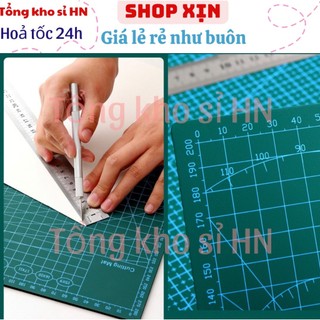Bảng kê cắt, Cutting mat DIY, tấm lót cắt kĩ thuật  khổ A3/A4/A5