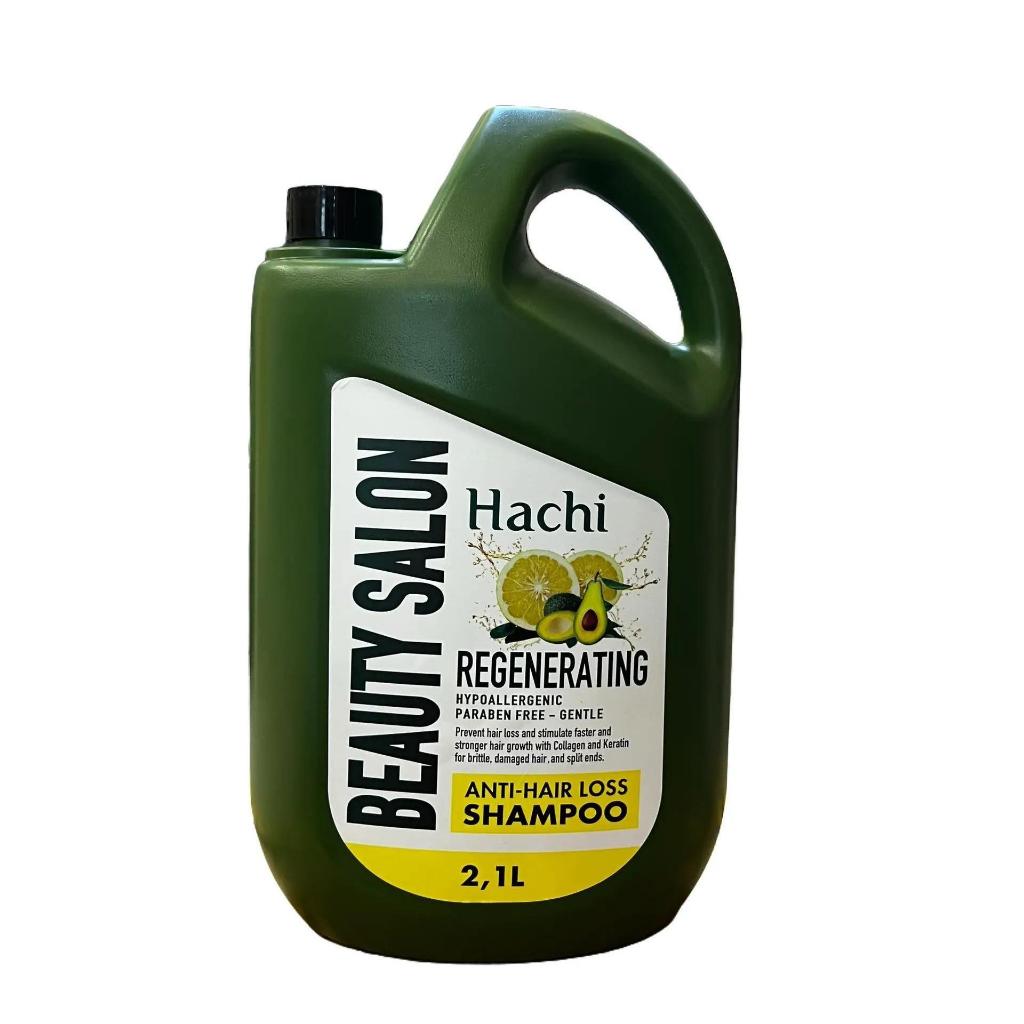 Can Dầu gội 2.1L kèm chai xả 350ml chiết xuất bơ bưởi Hachi Regenerating hỗ trợ giảm rụng, mọc tóc | BigBuy360 - bigbuy360.vn