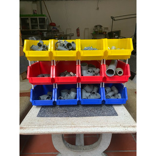 (ComBo 12)Khay linh kiện A6  đựng phụ tùng bulong ốc tán , thuốc , đồ gia dụng , kim khí , điện nước