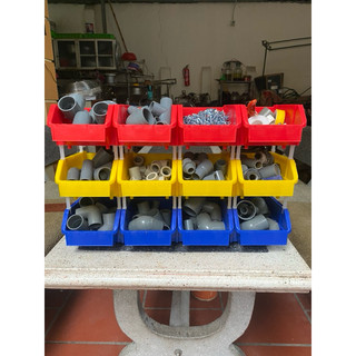 (ComBo 12) Khay Linh Kiện nhỏ A5  kèm chân nối đựng phụ tùng ô tô xe máy ốc tán, kim khí ,điện nước