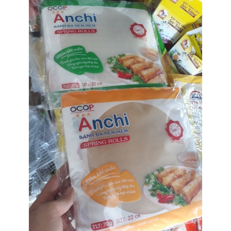 Bánh đa nem cuốn rán An Chi tệp 70g | Shopee Việt Nam