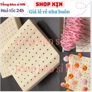 Khay gỗ phơi đất sét, cắm và tạo hình đất sét thủ công/phụ kiện làm đất sét DIY