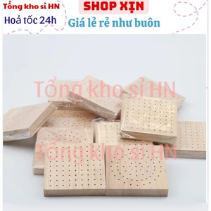 Khay gỗ phơi đất sét, cắm và tạo hình đất sét thủ công/phụ kiện làm đất sét DIY
