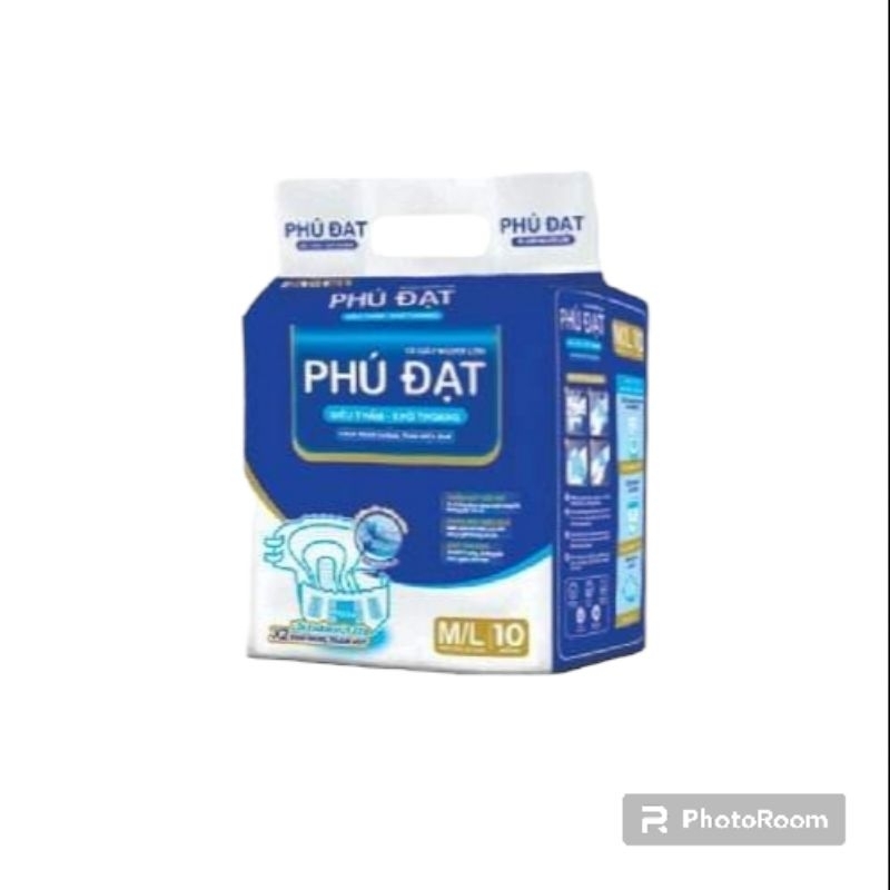 Bỉm dán cho người già, bệnh nhân Phú Đạt mẫu mới 2 vách chống tràn 2 ...